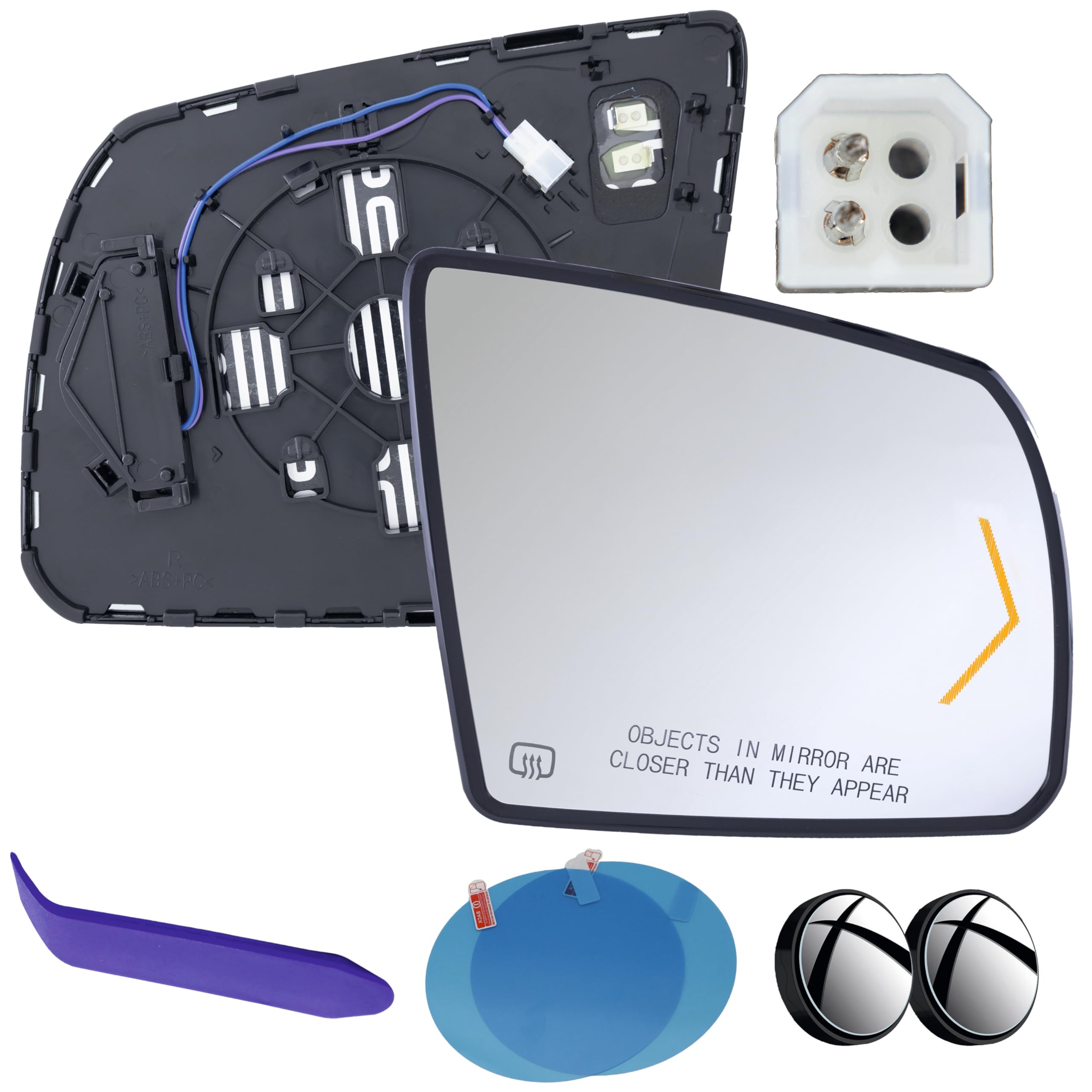 Amazon.com: EAP Passenger Side Mirror Glass Compatible with Toyota