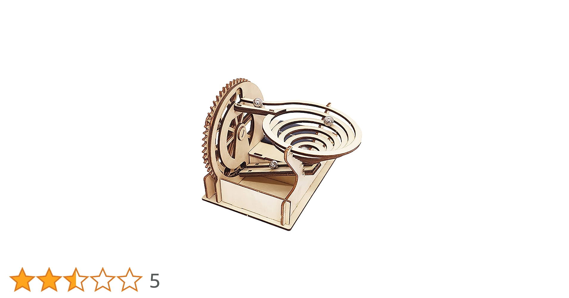 Amazon | DAIVARNING マーブルマシン 木製組み立てパズル 立体 電動