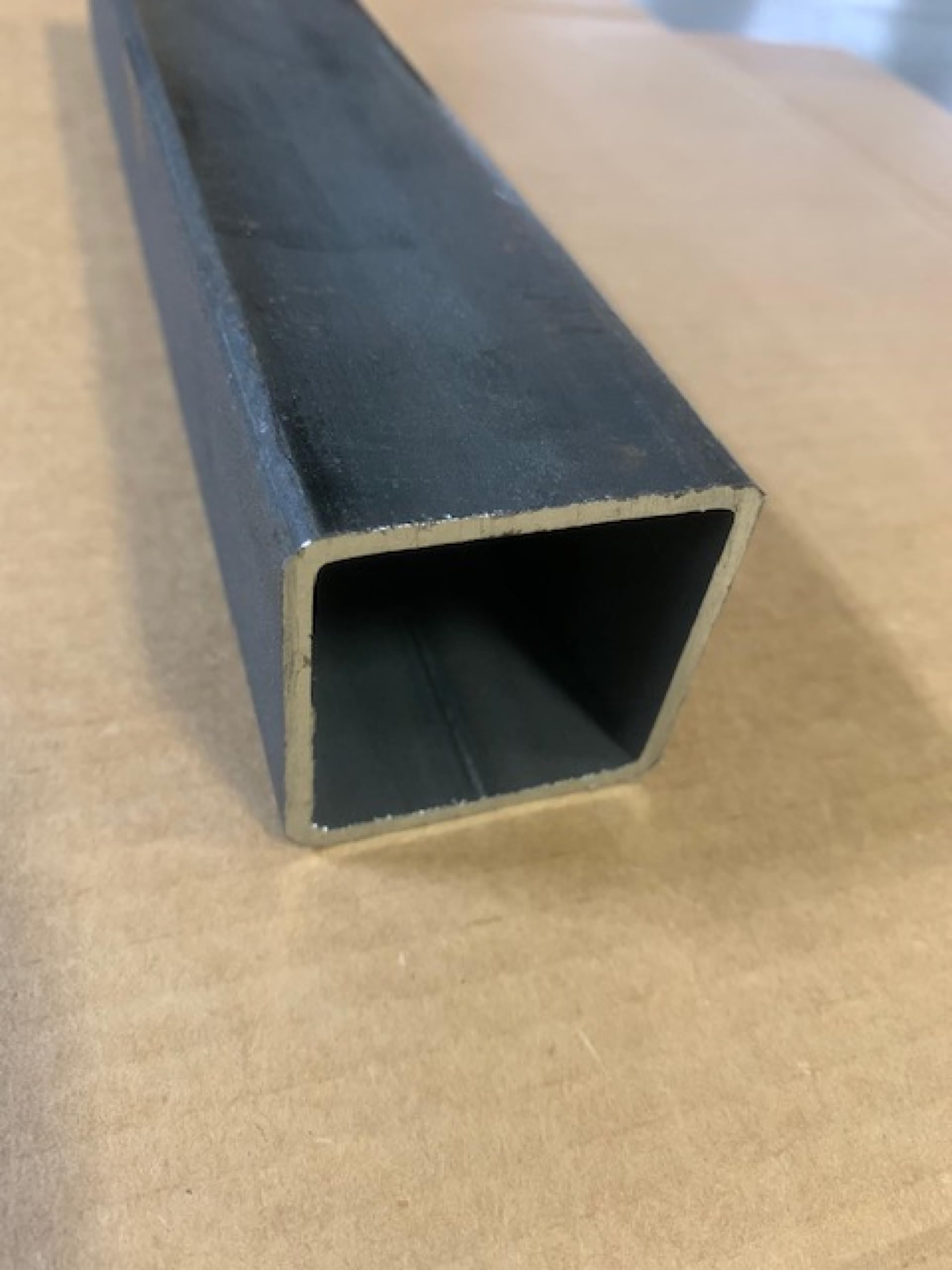 1/8" x 1.5" x 1.5" Mild Steel Square Tube, HR Steel, 0.125" Wall (40)