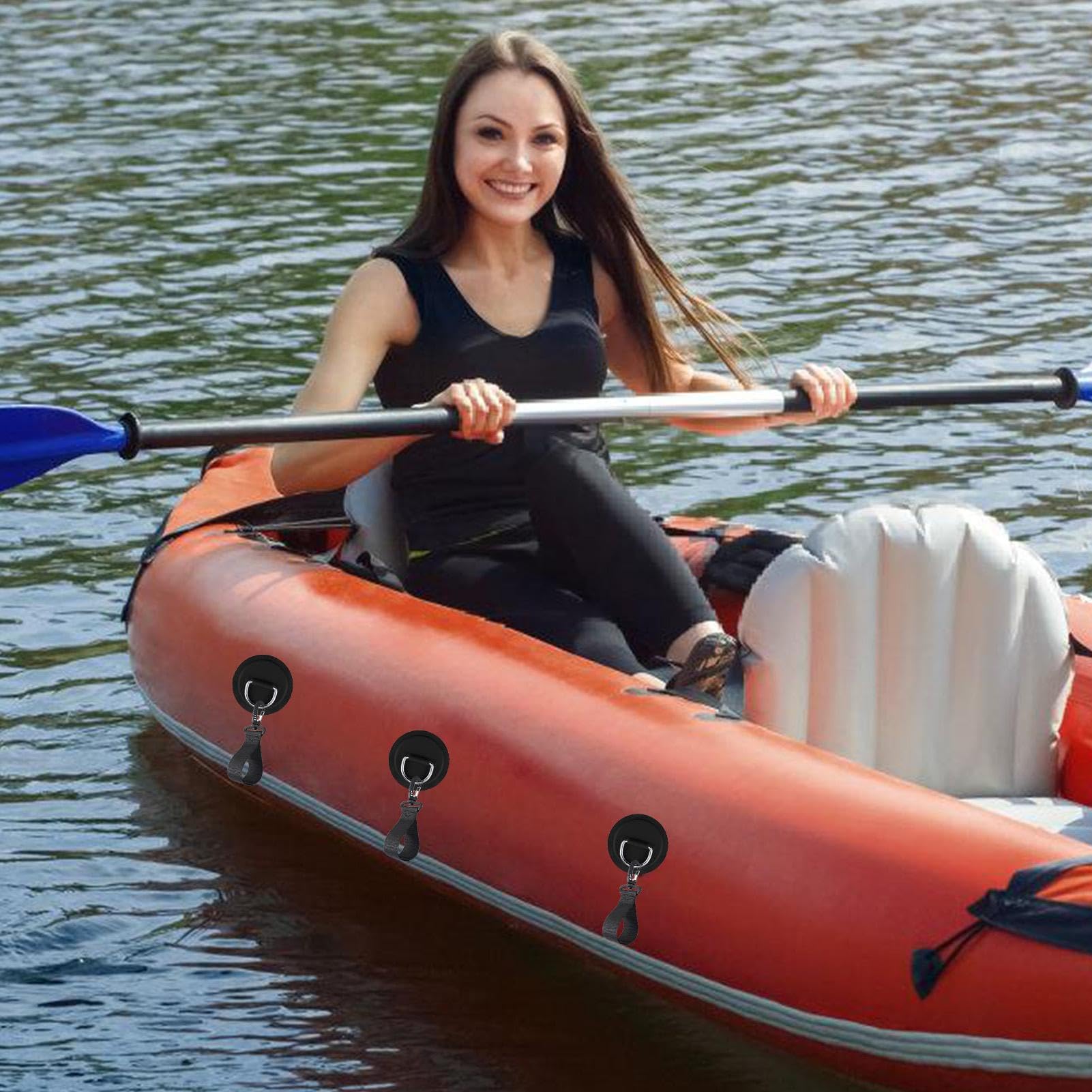 Fissante di paddle Board, supporto per paddle kayak 6x Fissaggio rapido