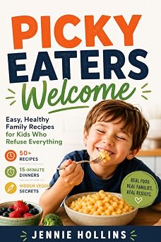 Picky Eaters Welcome 50+ Easy Family Meals Kids Will Actually Eat Fast, Healthy Recipes, Hidden Veggie Wins, and No-Stress Dinners for Tired Parents