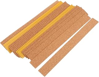 PRETYZOOM 24Pcs Self Adhesive Cork Hat Sizing Tape Hat Reducer Strips for Baseball Caps Fedoras Sweat Wicking Shock Absorbing Material for Men Women