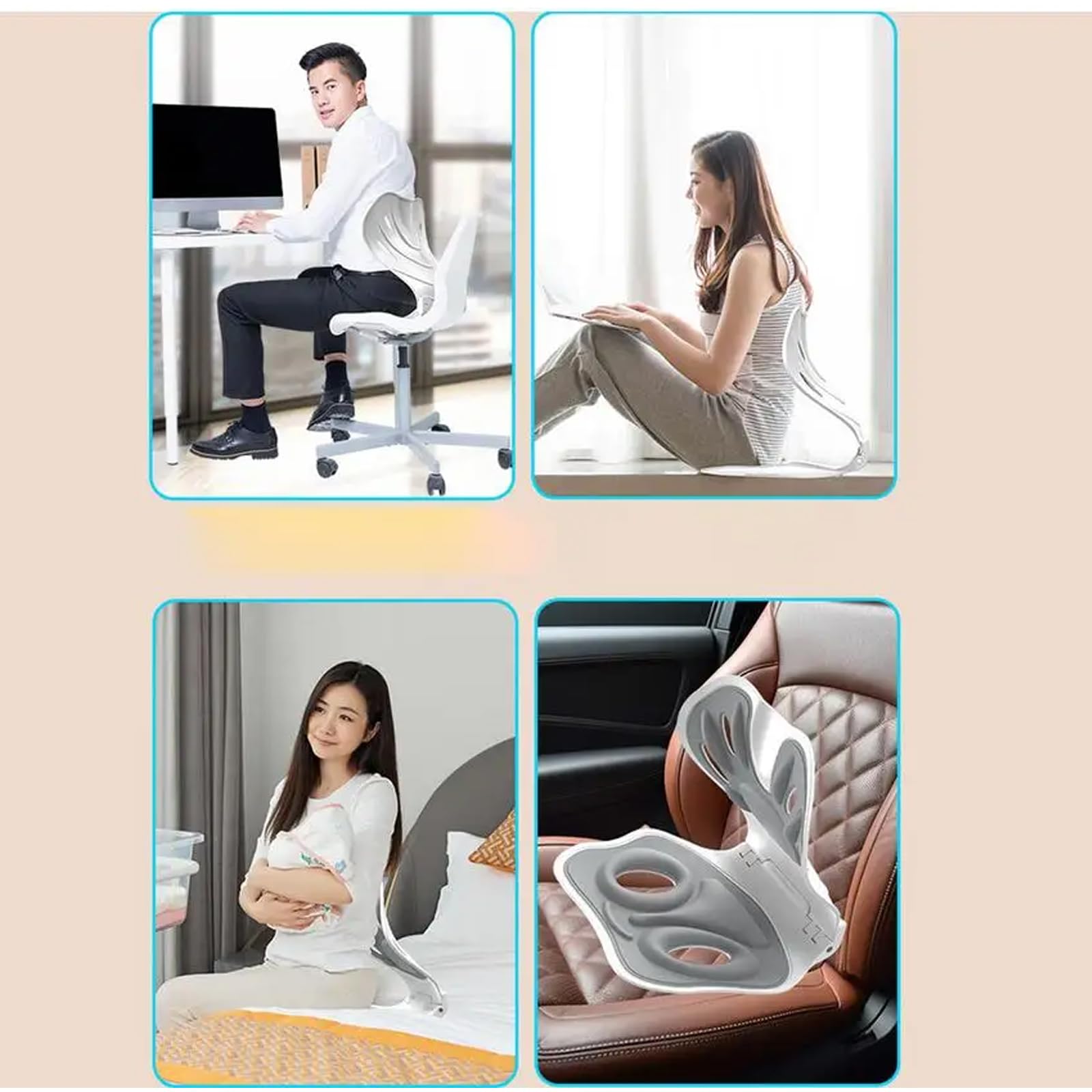 姿勢矯正 椅子 骨盤矯正 姿勢サポートチェア 座椅子 腰当 姿勢補正 持運 猫背 Amazon｜姿勢矯正椅子 腰痛 椅子 姿勢サポートチェア 骨盤サポート