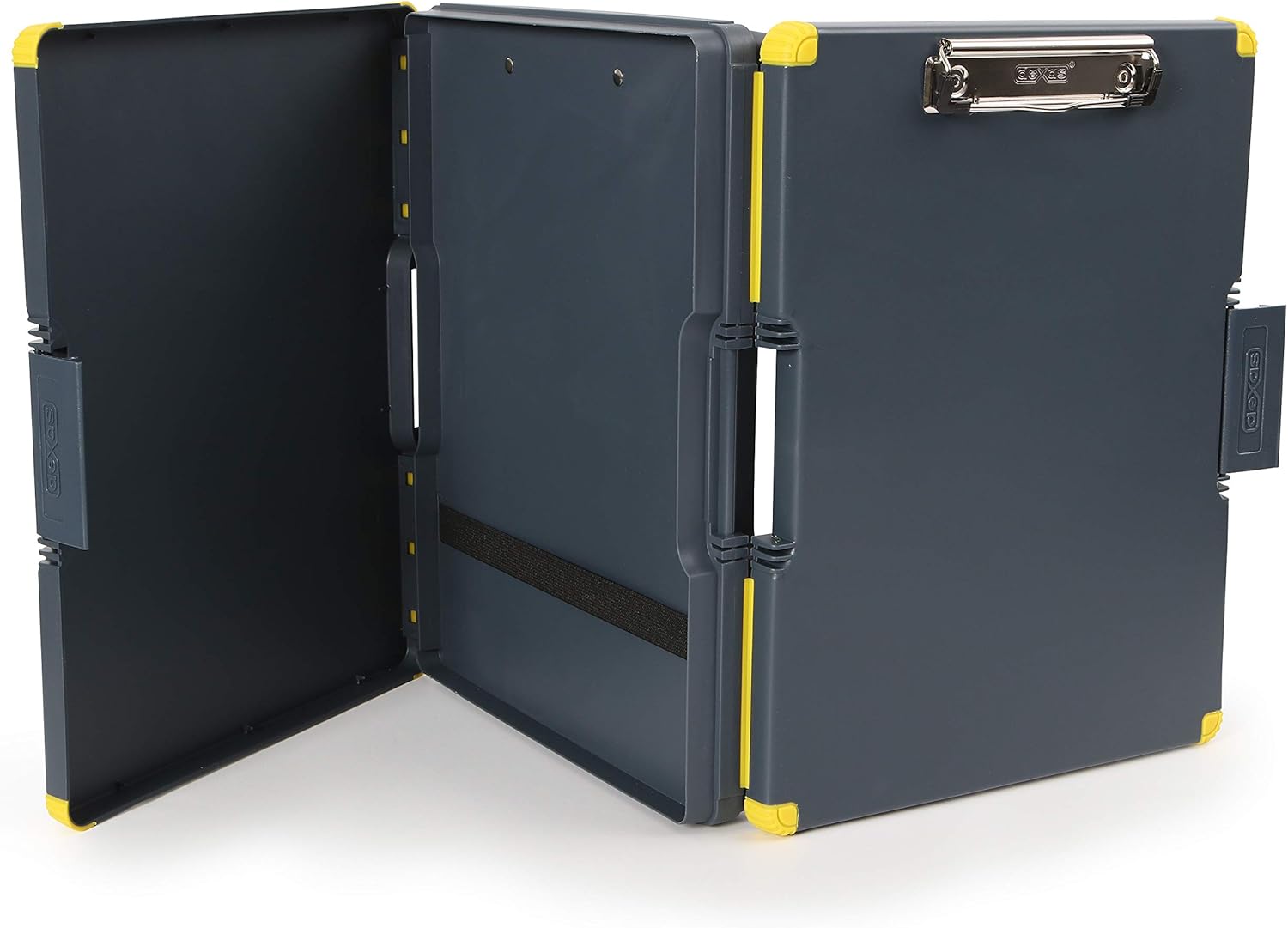 Dexas Duo Clipcase Dual Sided Storage Case and Organizer, Yellow : Office Products