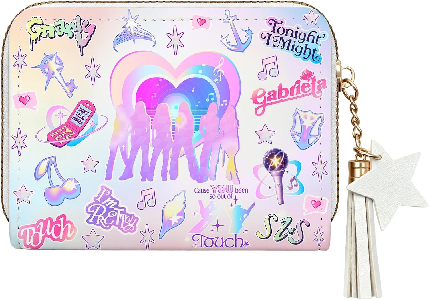 Cats Eye Merch Inspired Wallet for Women Merchandise Gifts for Fans & Collectors