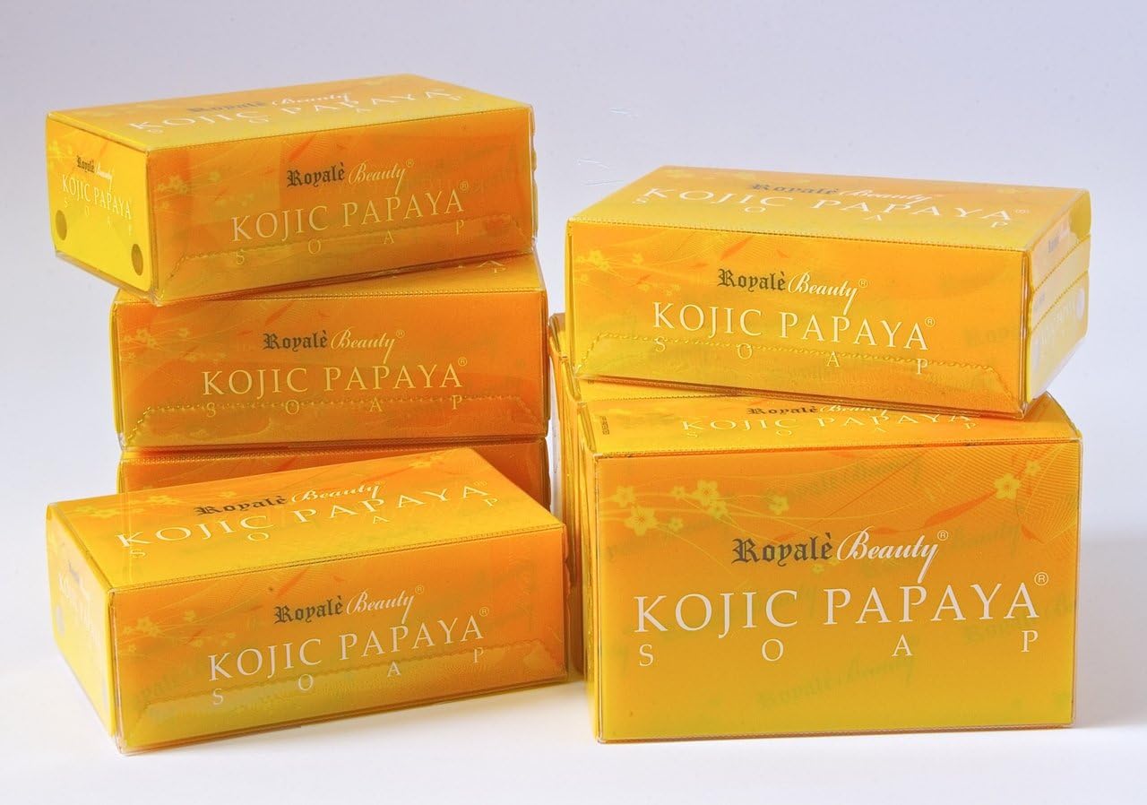 3 Bars of Royale Kojic Papaya Soap