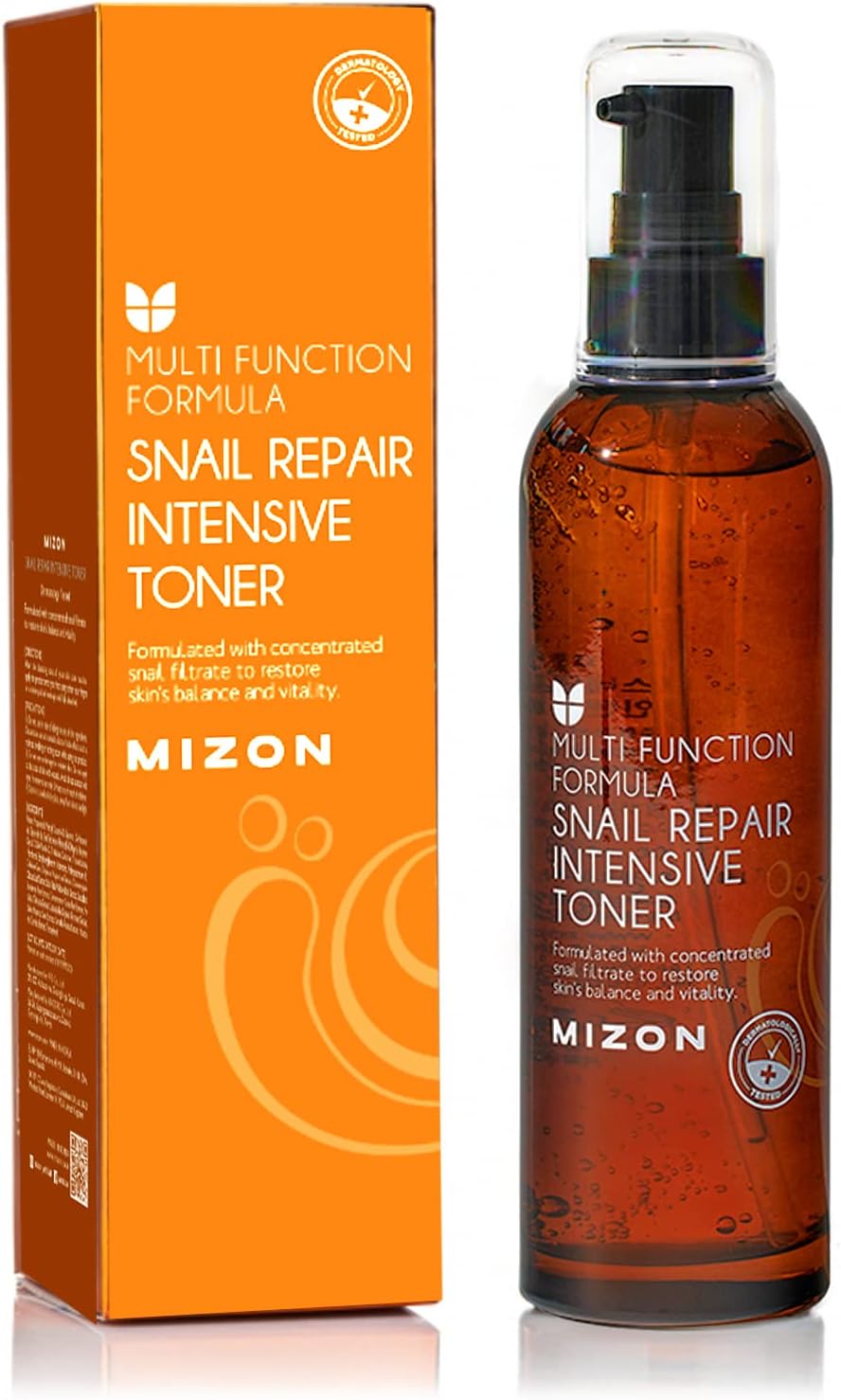 Snail Repair Intensive Toner 100ml, Moisturizer, Wrinkle-Care, Safe Formula For Dry Skin, Without Sticky Feeling