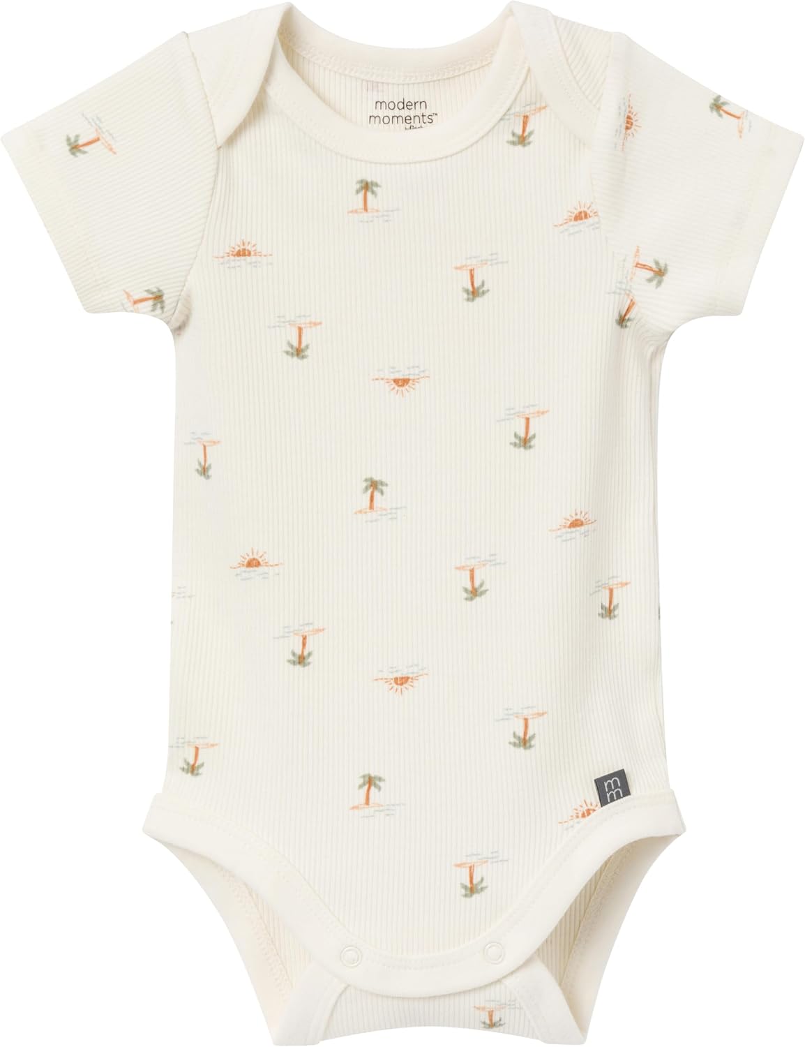 Modern Moments by Gerber Baby 4-Pack Short Sleeve Bodysuits & Shortie Set