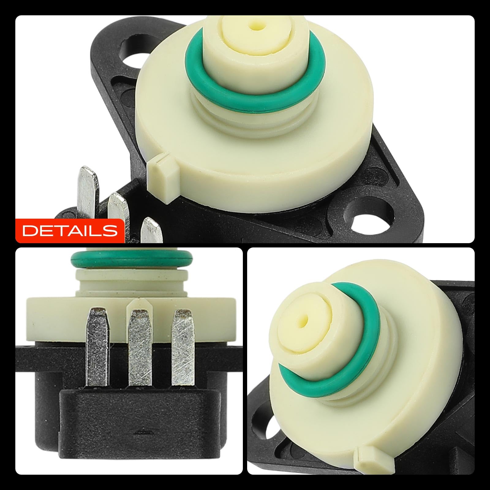 Frankberg Capteur de pression différentielle d'échappement, 3 broches | F00BH40171; Compatible avec: NT400 Cabstar F24M