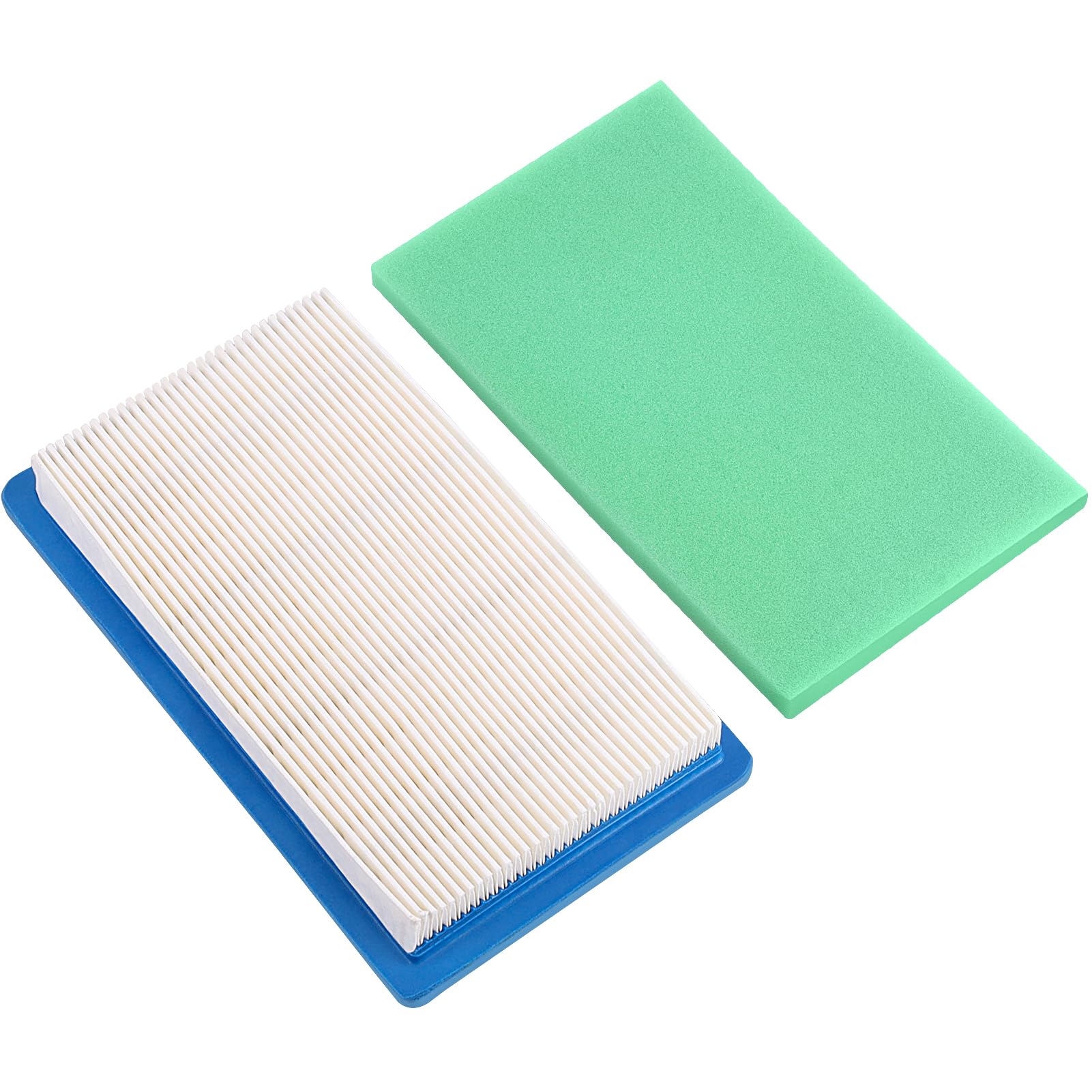 LOCOPOW Air Filter MIU10998 for 11013-7017 with Pre Cleaner MIU10999 Compatible with John Deere X300 X3000R X304 for Kawasaki FH381V FH430V FH491V # 11013-7016 for Husqvarna 531 30 81-57
