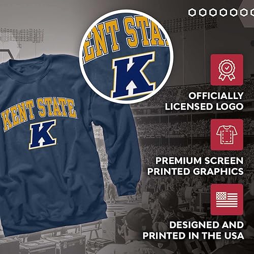 Miniatura 5 de Campus Colors Adult Arch & Logo Soft Style Gameday Crewneck Sweatshirt