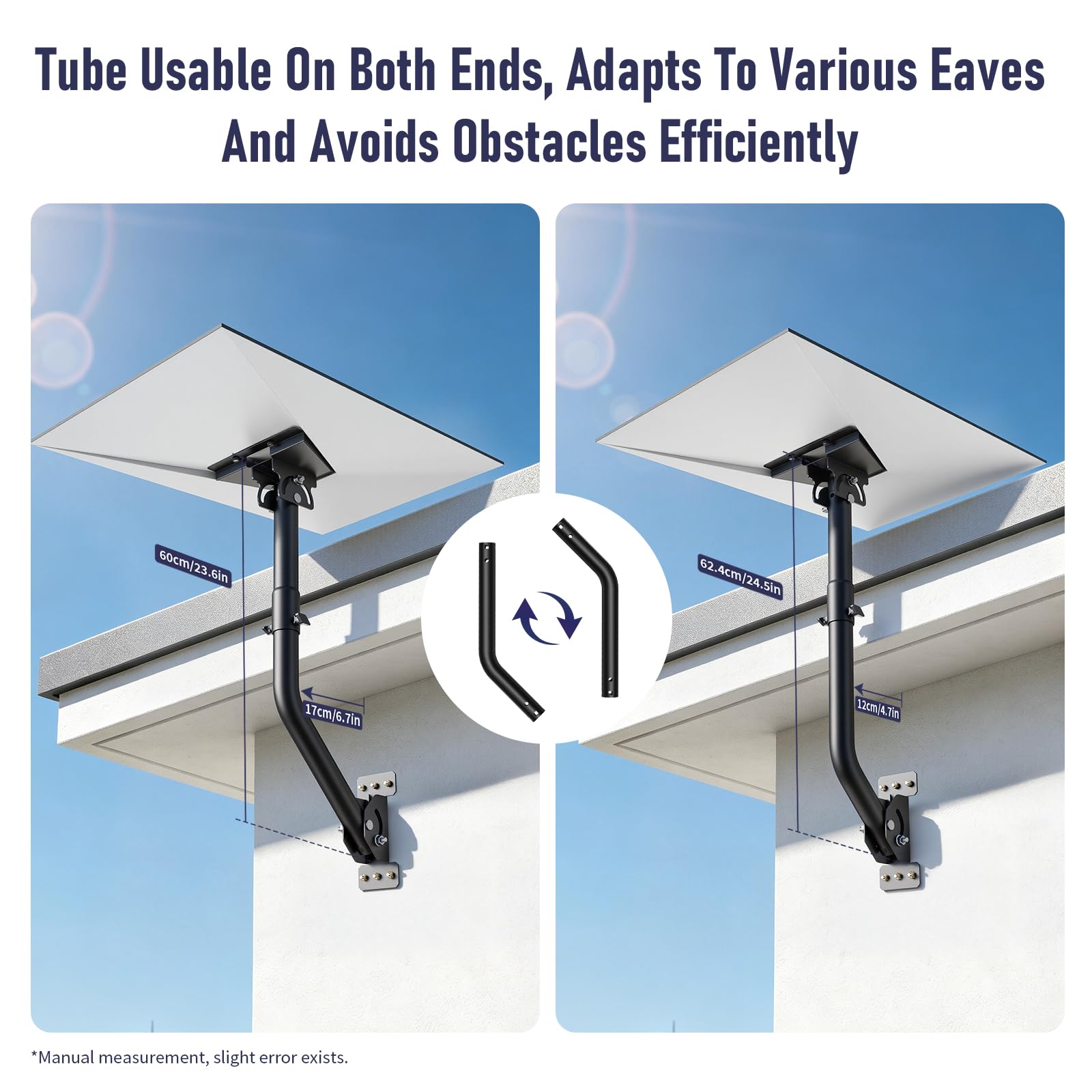 Adjustable Starlink Mount Compatible with Standard 4/4X/Gen 3/V3