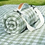Genovega Waterproof Picnic Blanket Beach Outdoor Camping Mat Rug Extra Large Foldable Cute Big Travel Essential Accessories Gift Park Patio Lawn Garden Grass Play Music Festival Concert Must Have