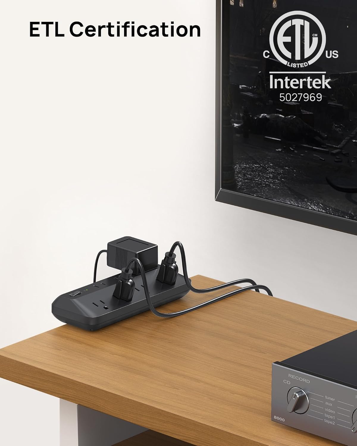 Desk Clamp Power Bar