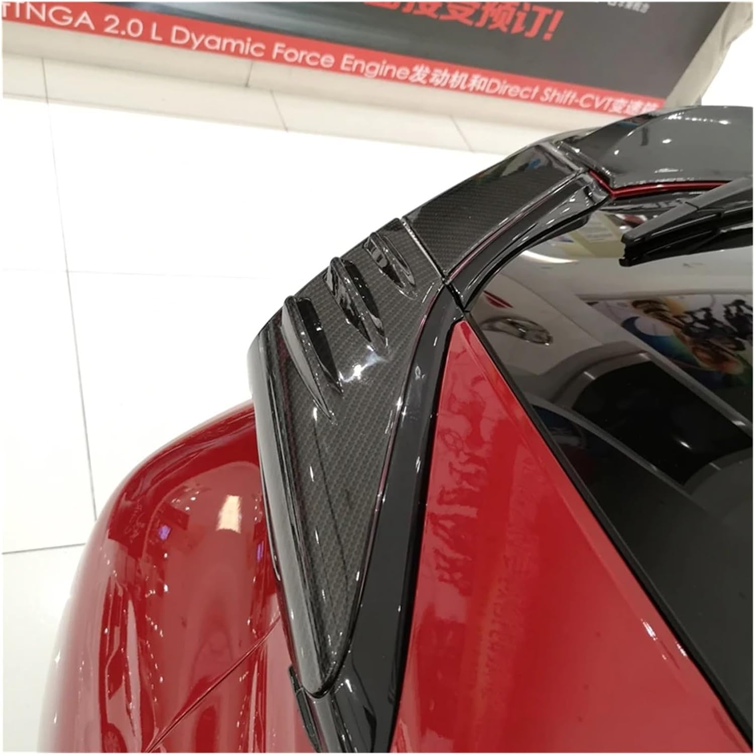 Rear Tail Lights Lamps Eyelid Eyebrow Stripes Cover Trim Exterior Accessories Car Taillight Compatible For Toyota C-HR CHR 2017-2020(2)