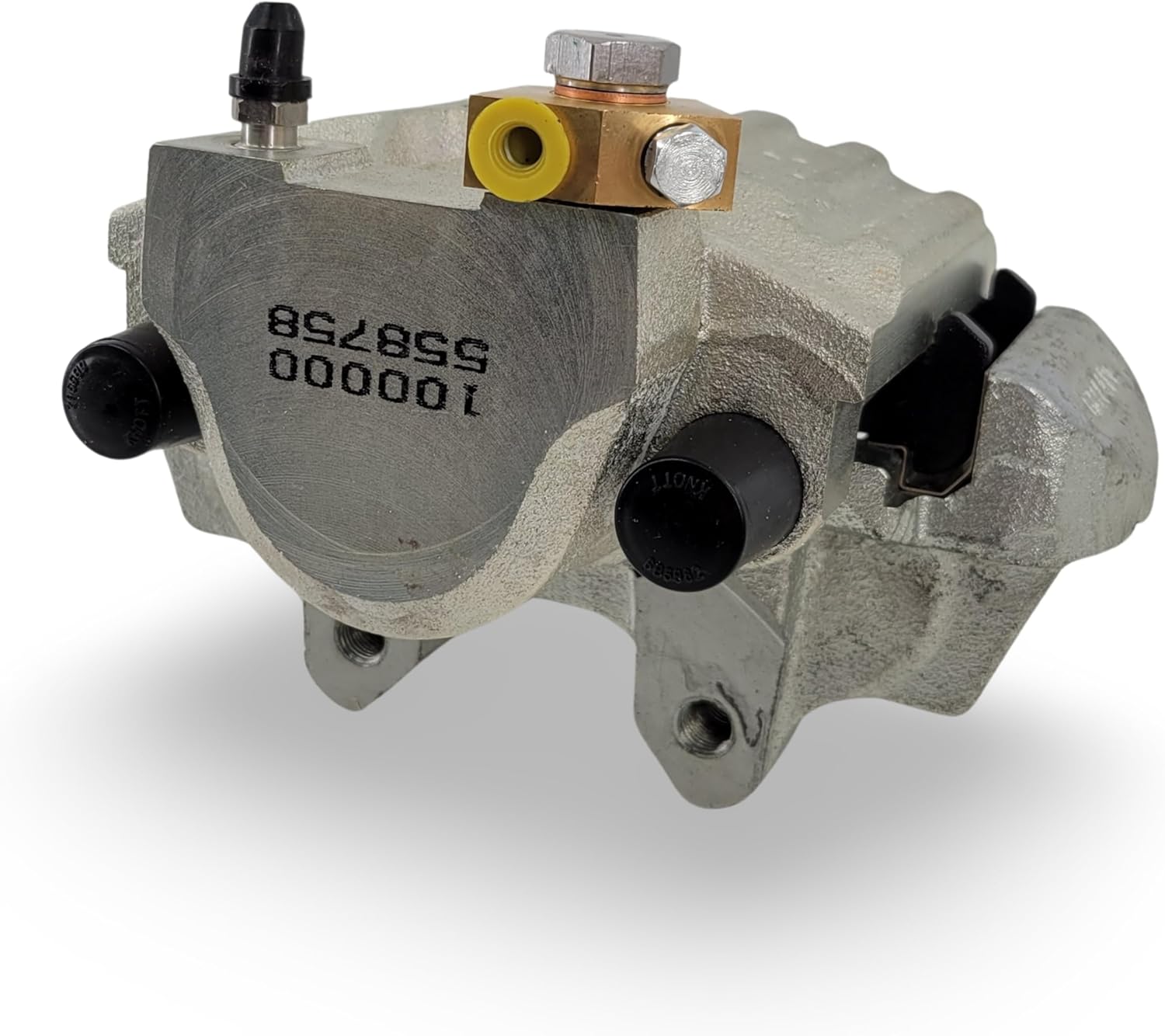 Sturdy Built Knott Right Hand Zinc Plated Trailer Disc Brake Caliper for 5 Bolt and 6 Bolt Axles, 26851