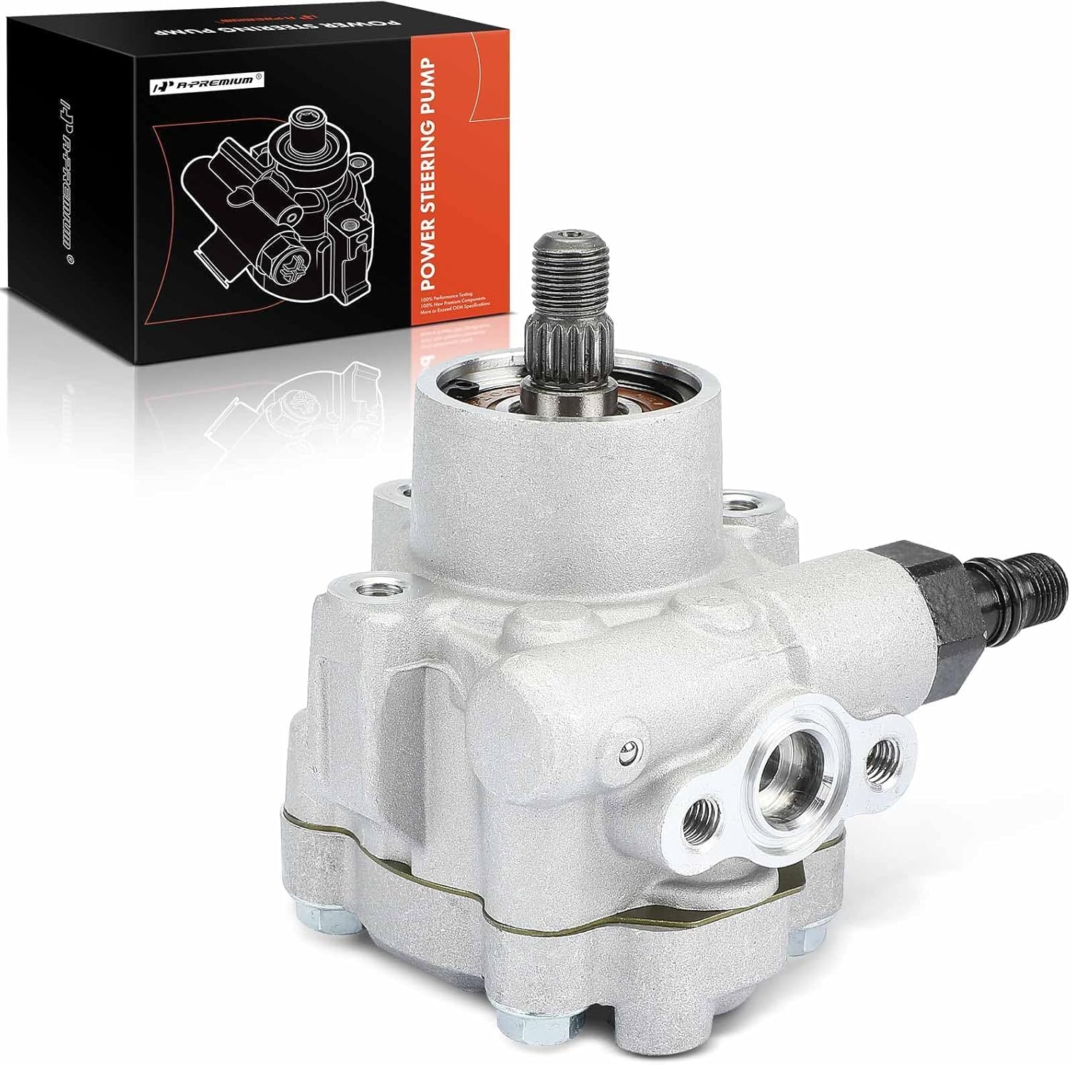 A-Premium Power Steering Pump Compatible with Dodge Avenger 1995-2000 2.5L & Chrysler Sebring 1995-1999 2.5L, Sebring 2000