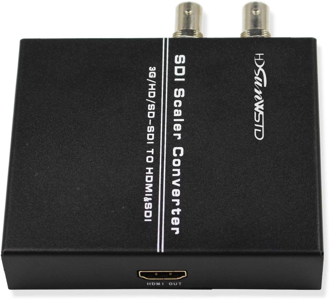 SDI Scaler Converter to SDI hdmi Output,SDI2HDMI Scaler Support 480i/576i/720P/1080P