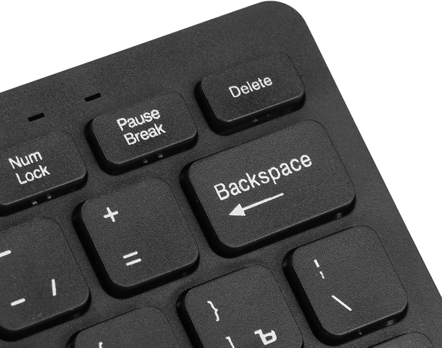 Zunate Wired Computer Keyboard, USB Wired 78 Key Mute Ultra Thin Wired