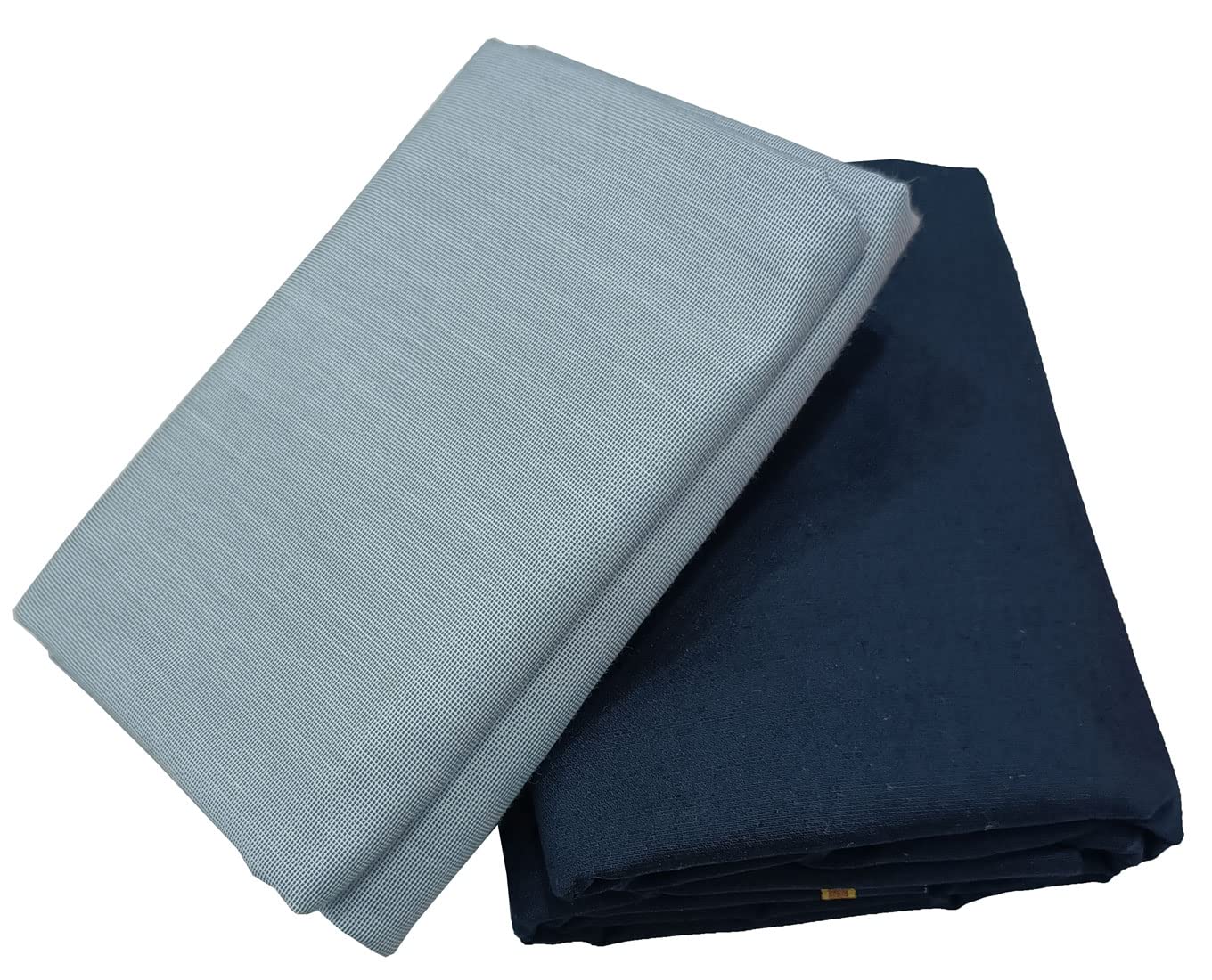 Men's Poly Cotton Print Shirt and Trouser Unstitched Fabric Set - Gift Pack (Multicolour_Free Size) 048-image-27