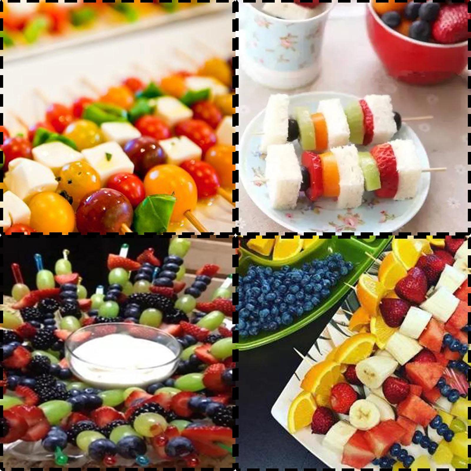 Stuzzicadenti In Bambù Con Fenicottero - 100 Pezzi, Per Cocktail, Frutta, Feste, Decorazioni - Foto 9