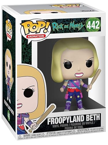 Funko- Pop Vinyl: Animation: Rick & Morty: Beth Kid Armor Rick and Morty Froopuland Figura de Vinilo