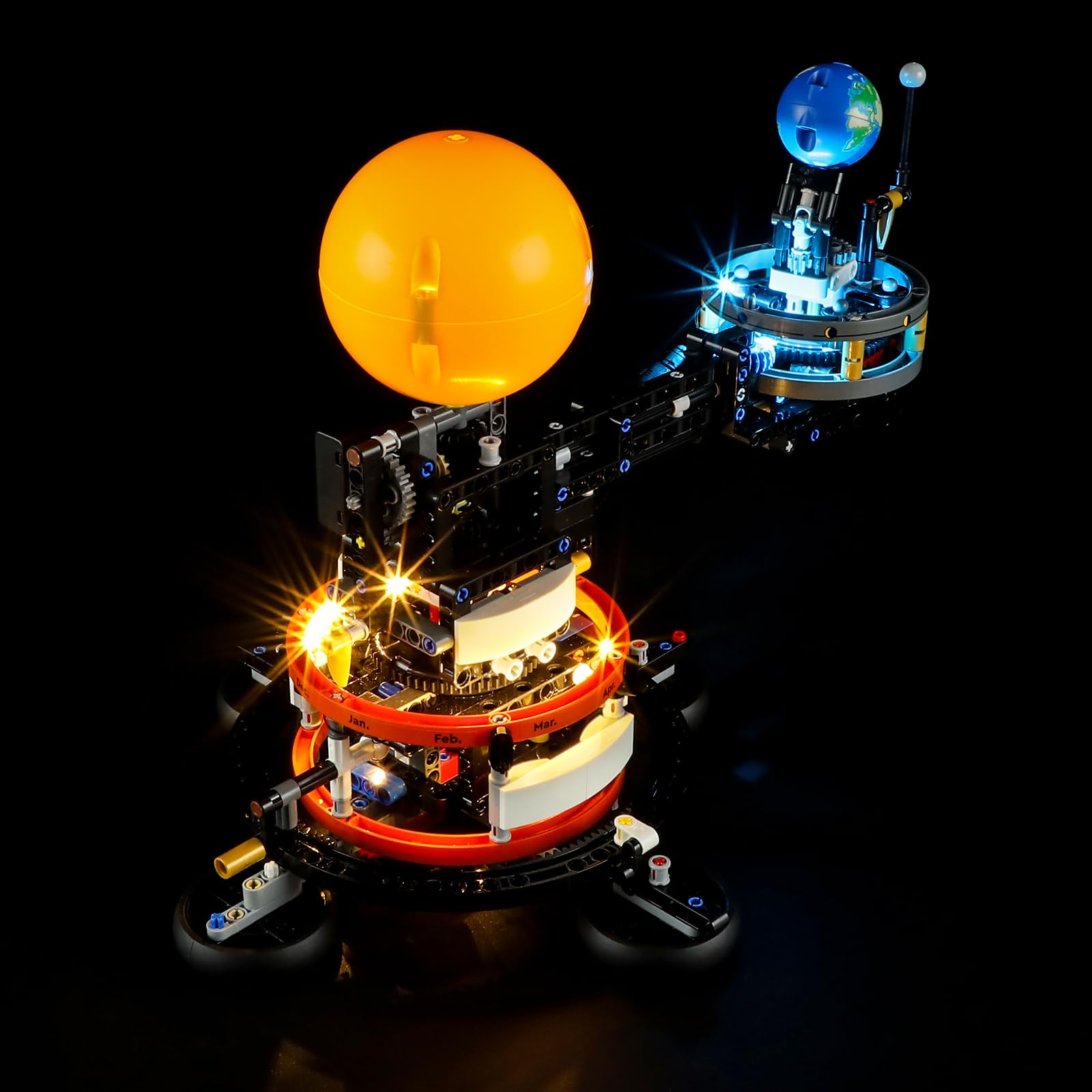 LIGHTAILING Light For 42179 Planet Earth and Moon in Orbit, Led Lighting Kit Compatible With Building Blocks Model - Image 2