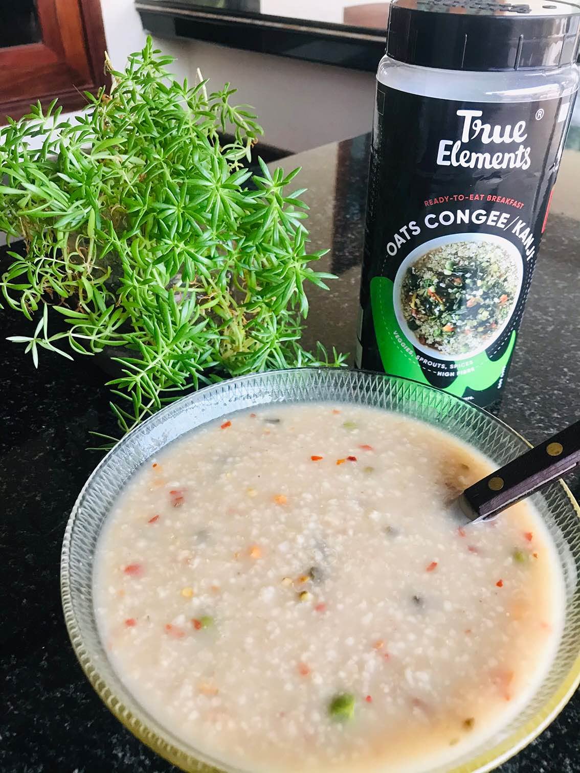 True Elements Oats Kanji / Congee 500g Masala Oats With Gluten Free