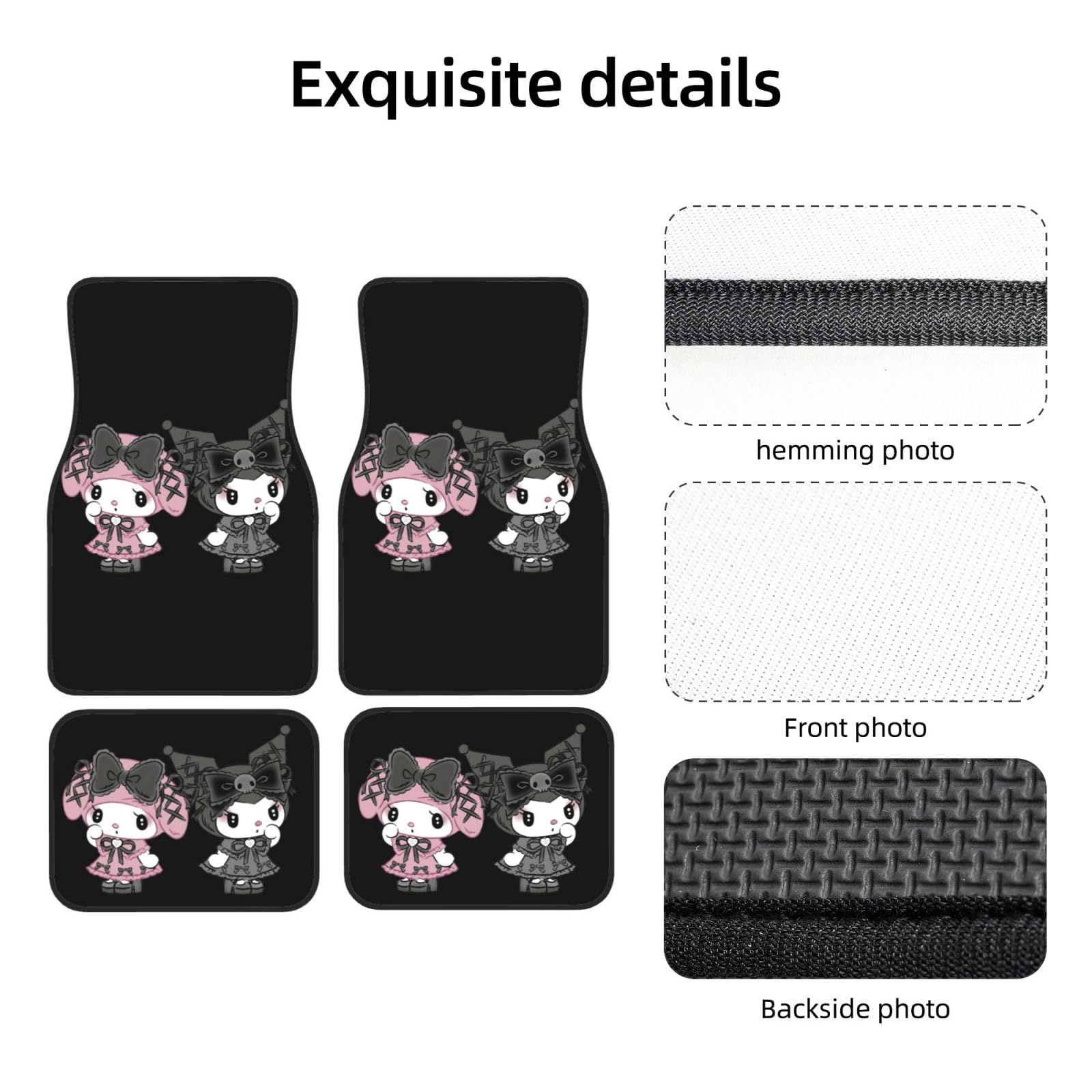 Amazon | クロミ ちゃん マイメロディ フロアマット カーマット