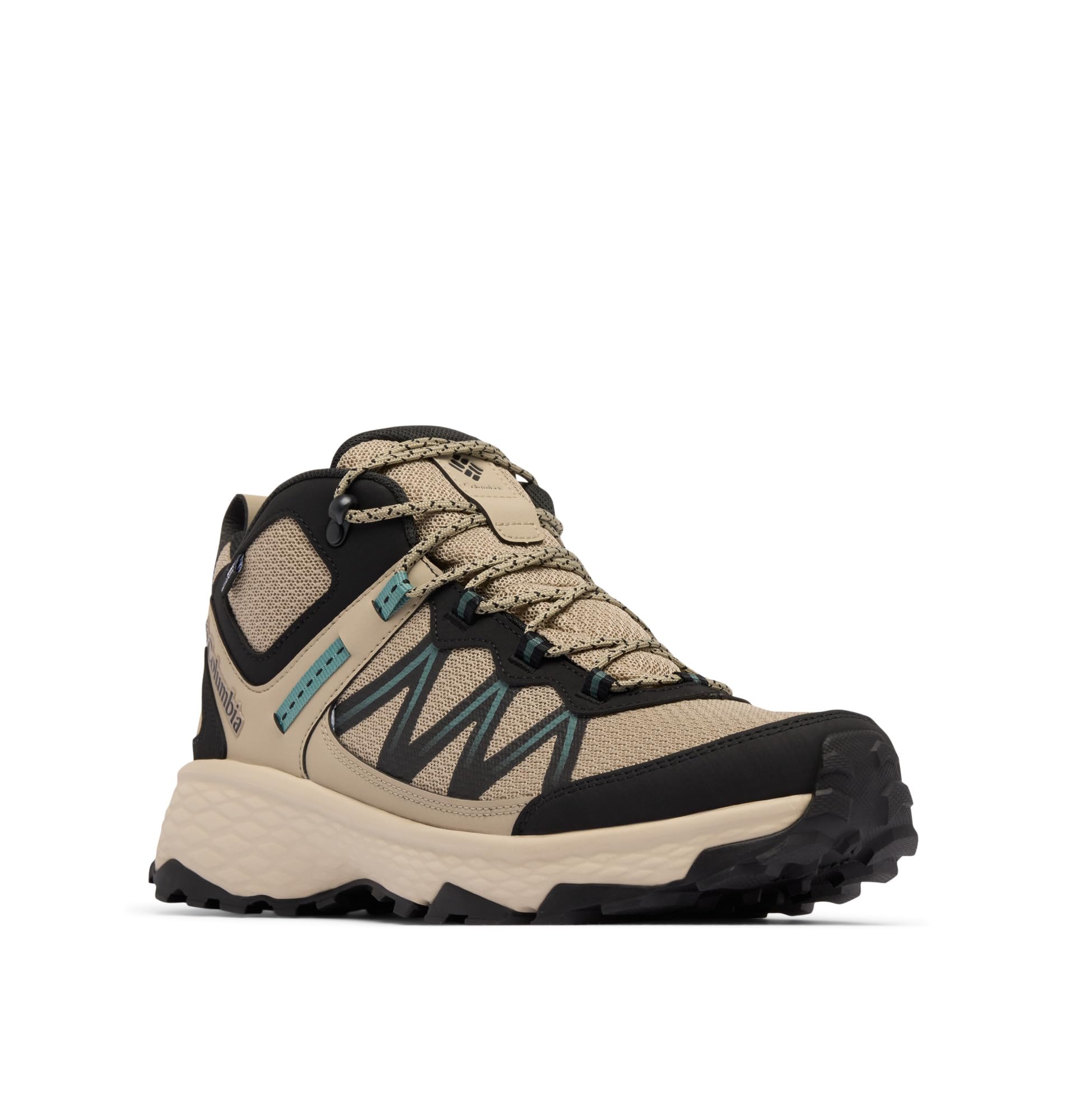 Columbia Męskie buty trekkingowe Peakfreak Rush Mid Outdry, płócienne brązowe/metalowe, 40 EU
