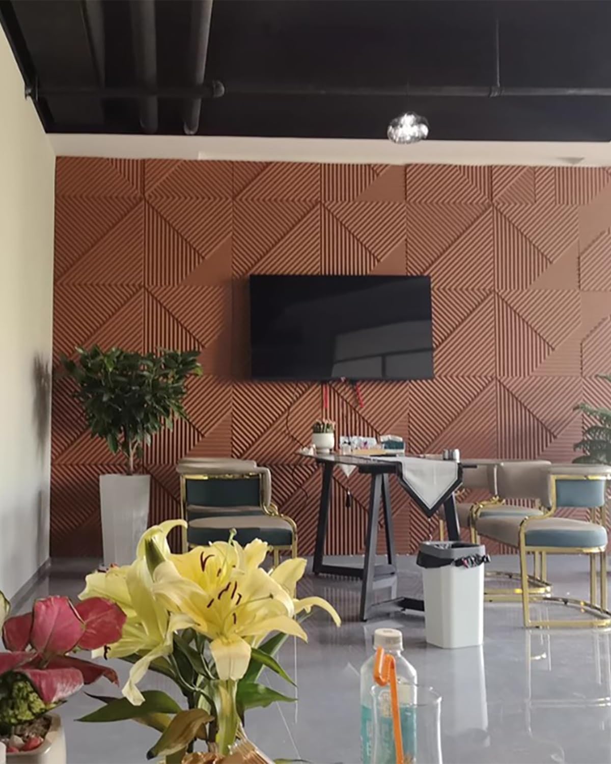 Pannelli da parete testurizzati 3D per decorazioni fai da te per la casa, il design astratto migliora cucina, bagno, sala giochi, soggiorno, sfondo TV, facile da installare