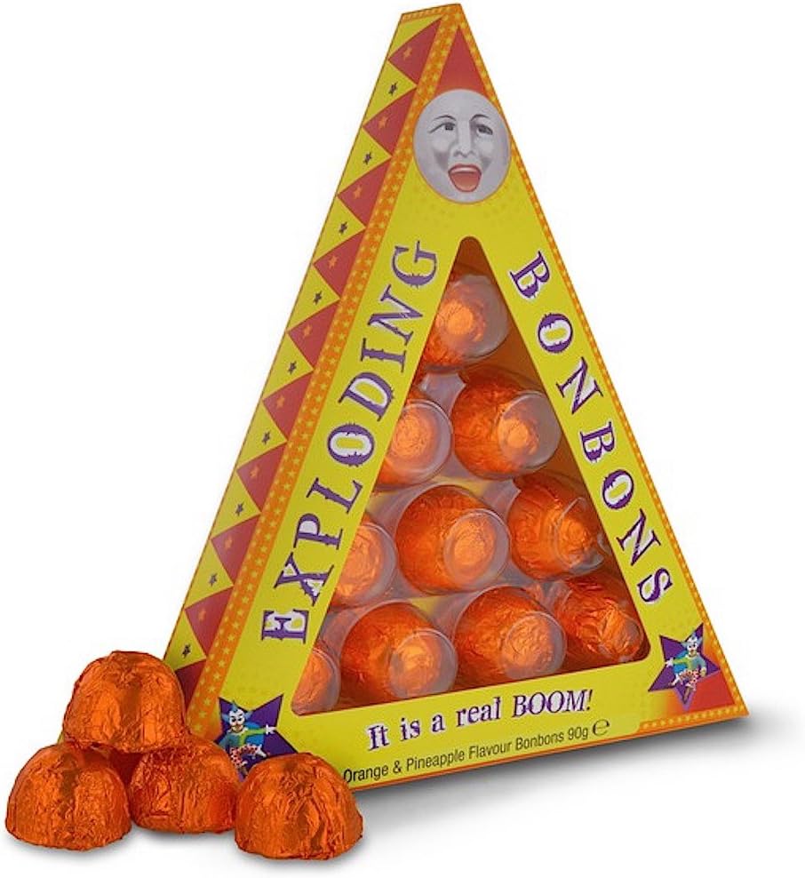 Studios Wizarding World of Harry Potter Park Honeydukes Emporium Exploding Bon Bons Orange & Pinapple Flavoured 3.25 Oz Candy
