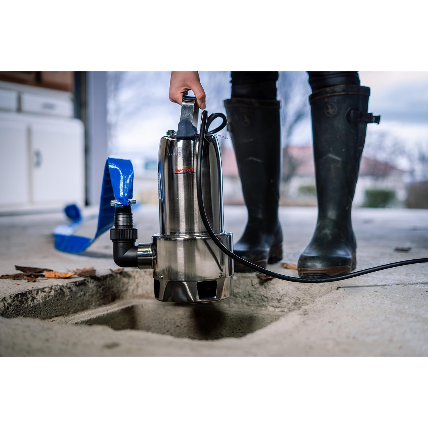SPID'O CLASSIC VCD-1000-I - Pompe d’évacuation eaux chargées 1000 W