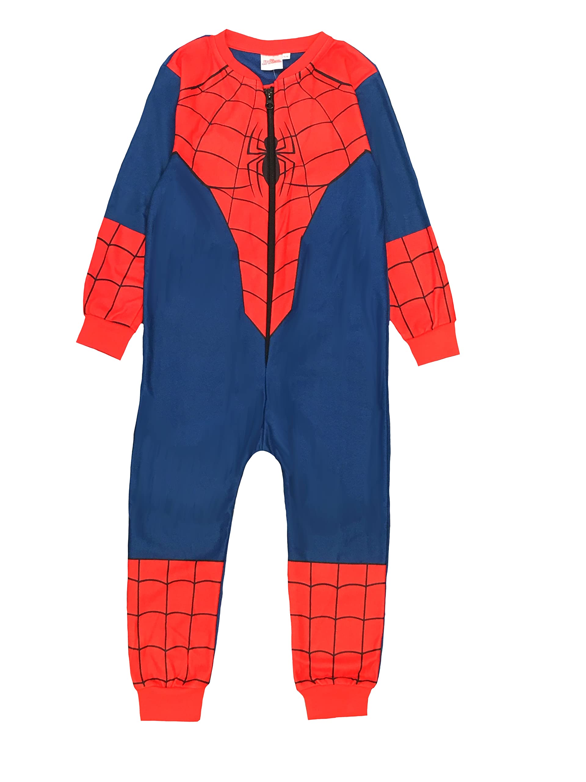Marvel Spiderman Boys Fleece Onesie, Spiderman Suit, Age 9-10 Years
