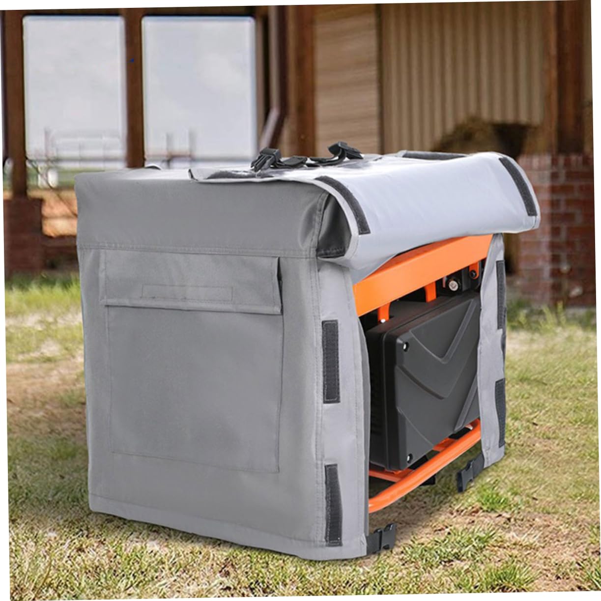 Happyyami Resistente Para Generador Portátil De Oxford Funda Anti-lluvia Para Exterior Protección Contra Viento y Rayos Uv