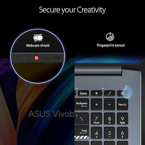 Miniatura 9 de ASUS VivoBook Pro 16 - Computadora portátil 16 pulgadas, pantalla 1610, CPU Intel Core i7-12650H, CPU NVIDIA GeForce RTX 3050 Ti, 16 GB de RAM, SSD