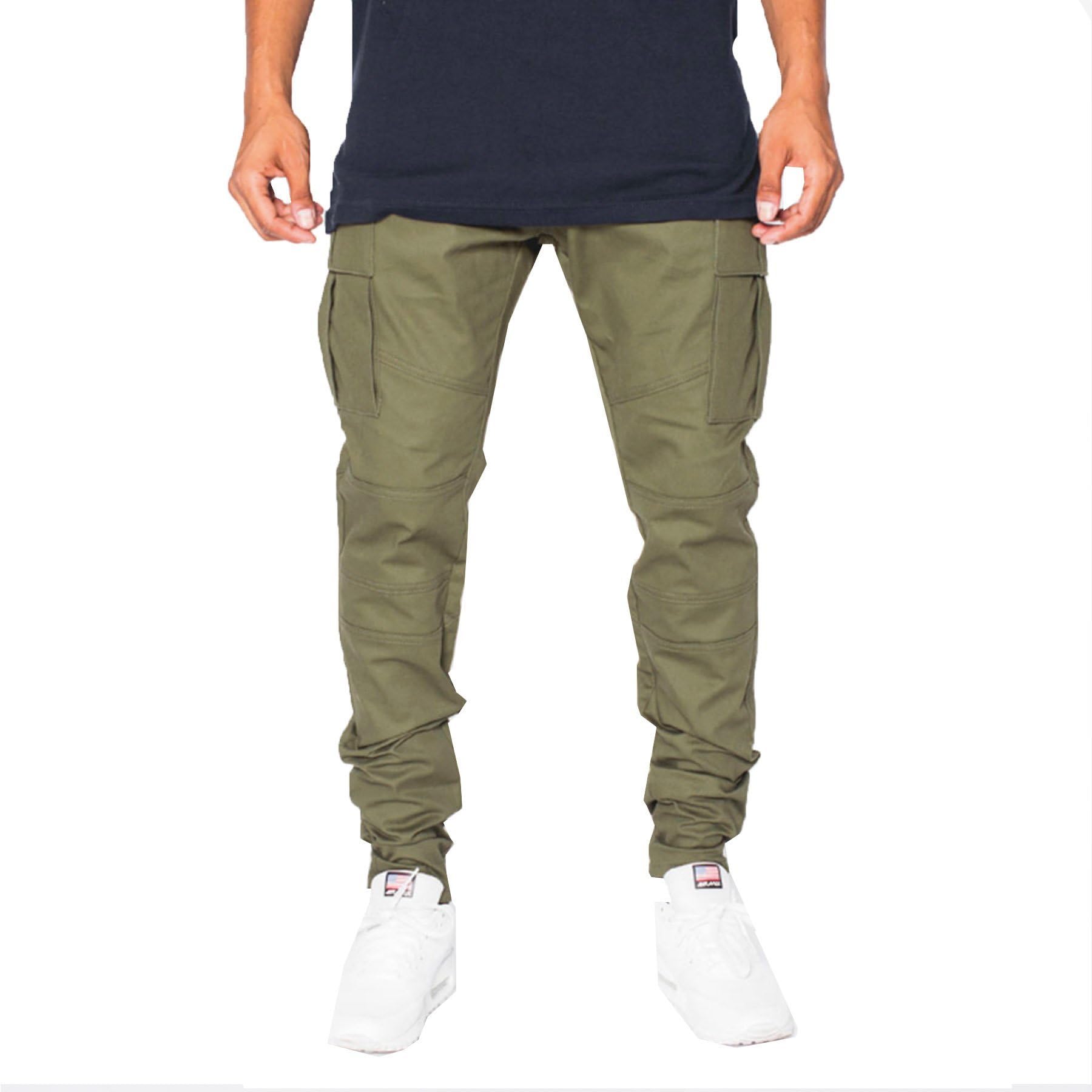 Golden Denim The Legend Cargo Pants In Olive Size 34