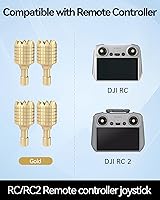 Vista 3 de LKTOP 2 Pares de Palancas de Control Remoto Mini 3/Mini 3 Pro/Mini 4 Pro/Air 3/Air 2S/Mavic 3/Mavic 3 Pro/Mavic 3 Classic para DJI 𝗥𝗖/𝗥𝗖𝟮 Joystick