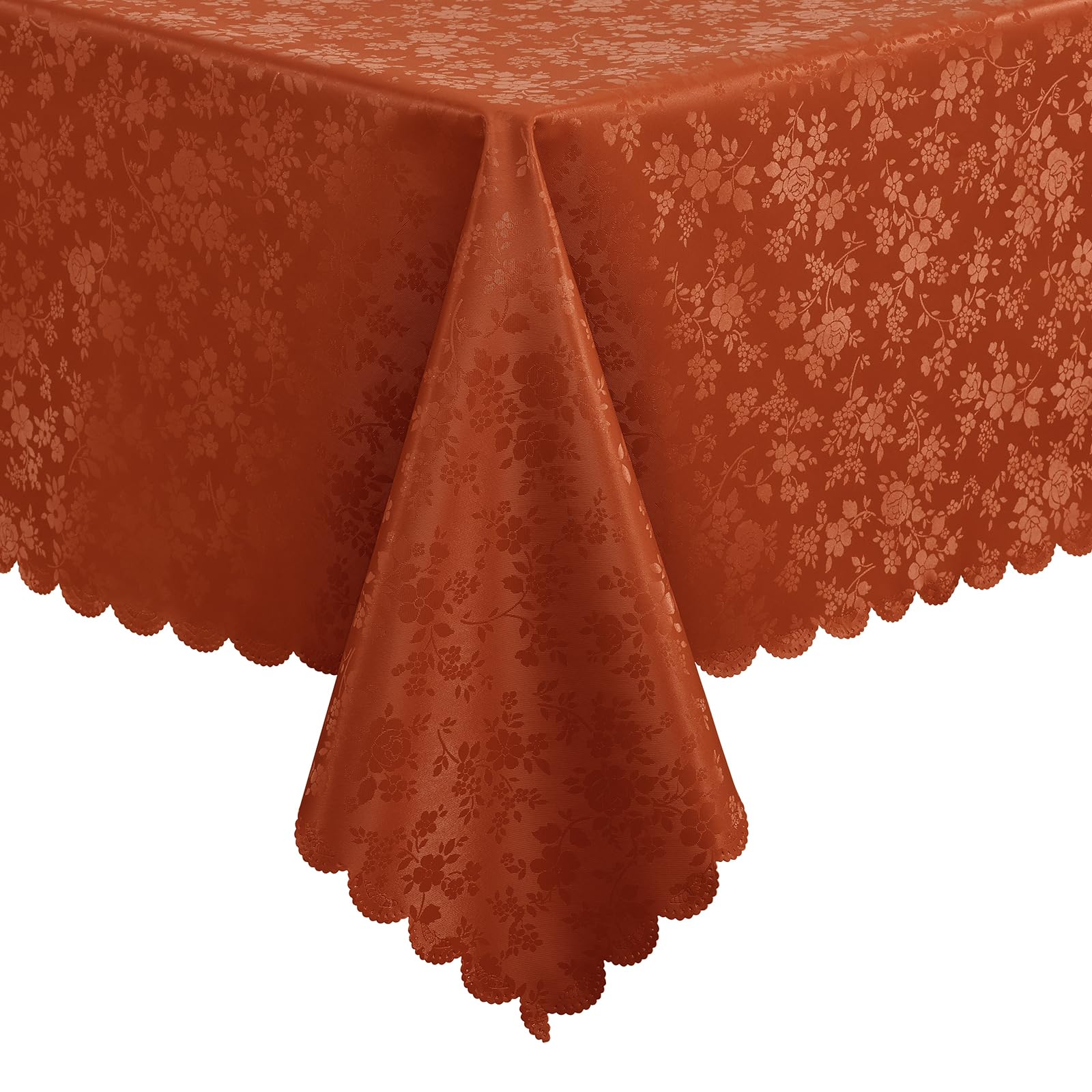 Smiry Rectangle Waterproof Heavy Duty Vinyl Tablecloths, 60 x 102 Inch