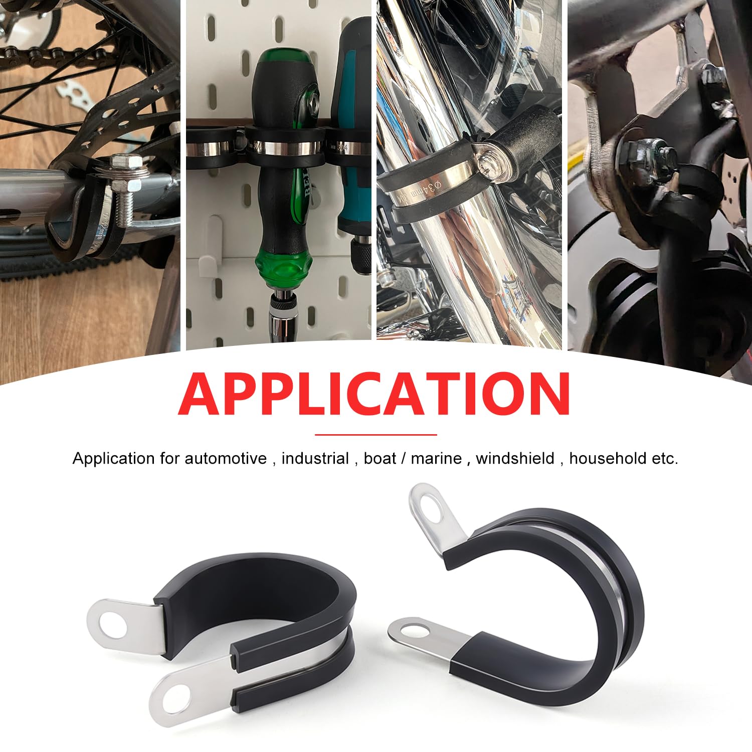Colliers de serrage (kit de 110 pièces)