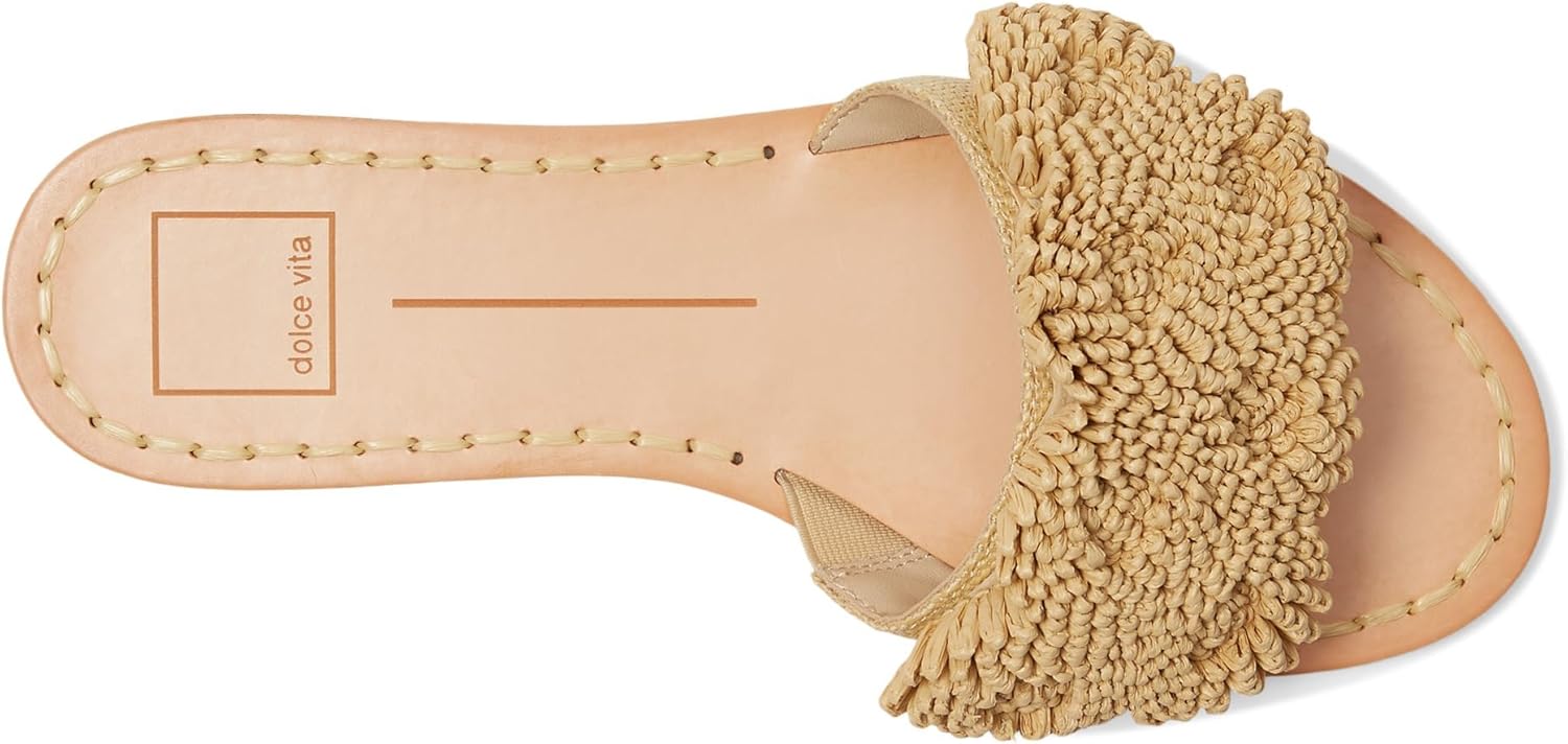 Dolce Vita Women's, Danela LT Natural Raffia, 7.5, Medium - Image 2