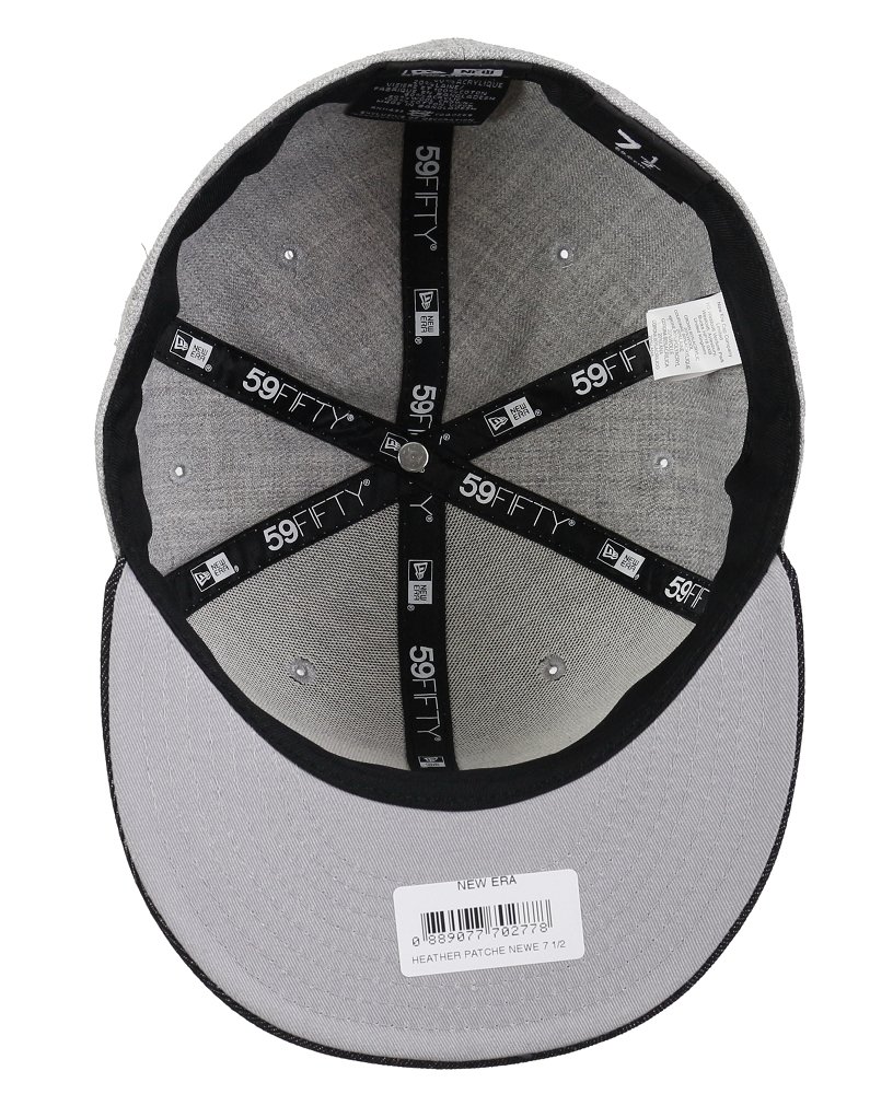 New Era 59fifty Basecap Heather Patch