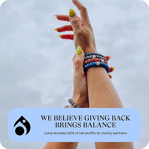 Miniatura 336 de Lokai NFL Football Collection - Pulseras de cuentas para hombres y mujeres, joyería de silicona, pulsera de moda para un ajuste cómodo