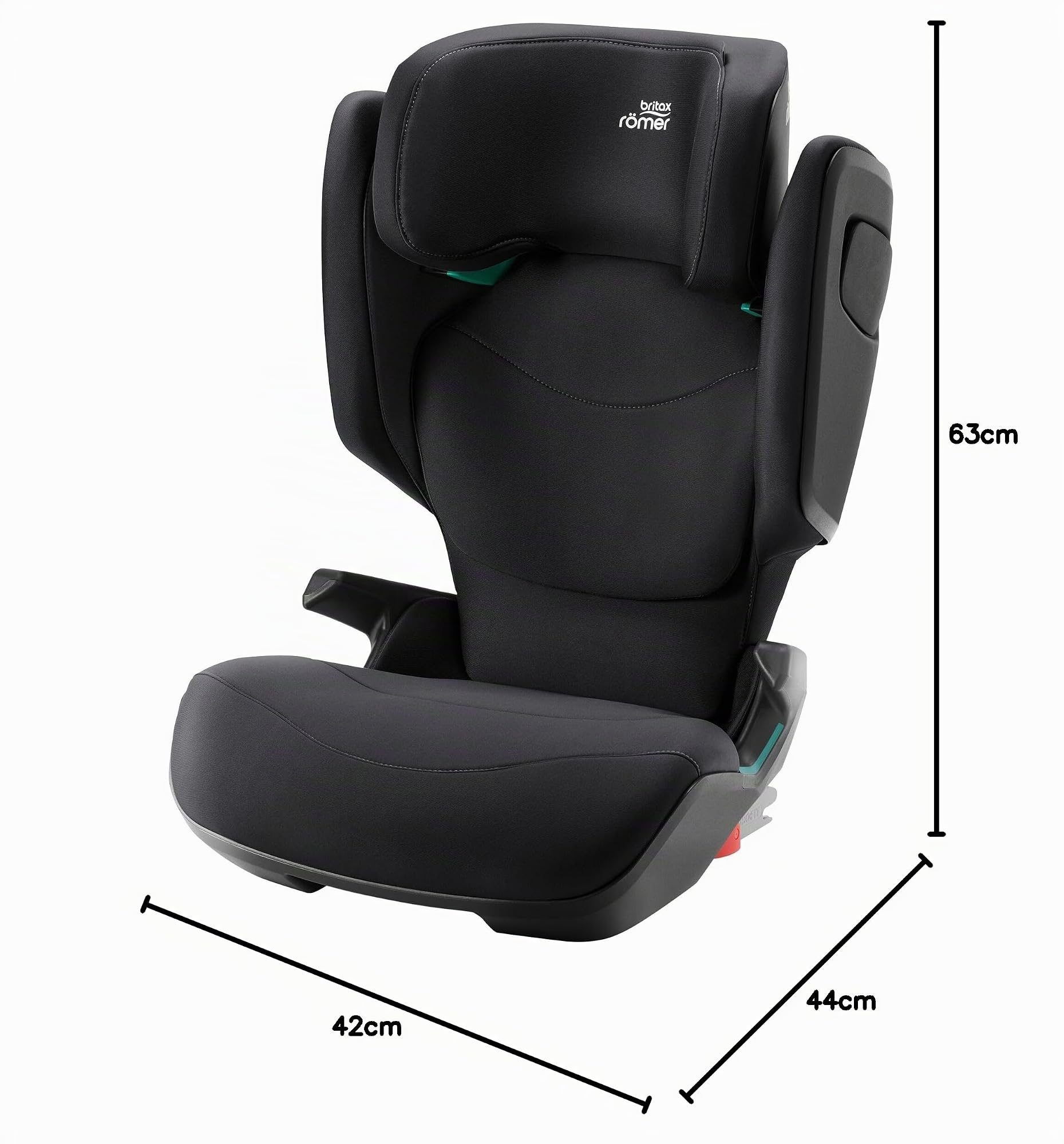 Siege Auto Kidfix Pro M Classic 100-150cm Space Black