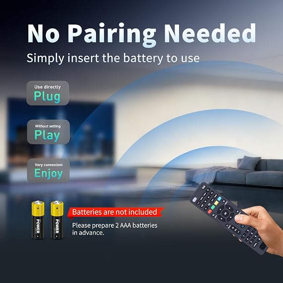 Remote Control for Formuler Dreamlink Z10 Pro Max, Z10 Pro, Z8 Pro