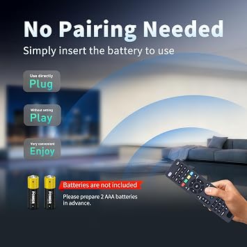 Remote Control for Formuler Dreamlink Z10 Pro Max, Z10 Pro, Z8 Pro
