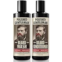 Vista 1 de Polished Gentleman - Juego de champú y acondicionador para barba, pg-sc, 2