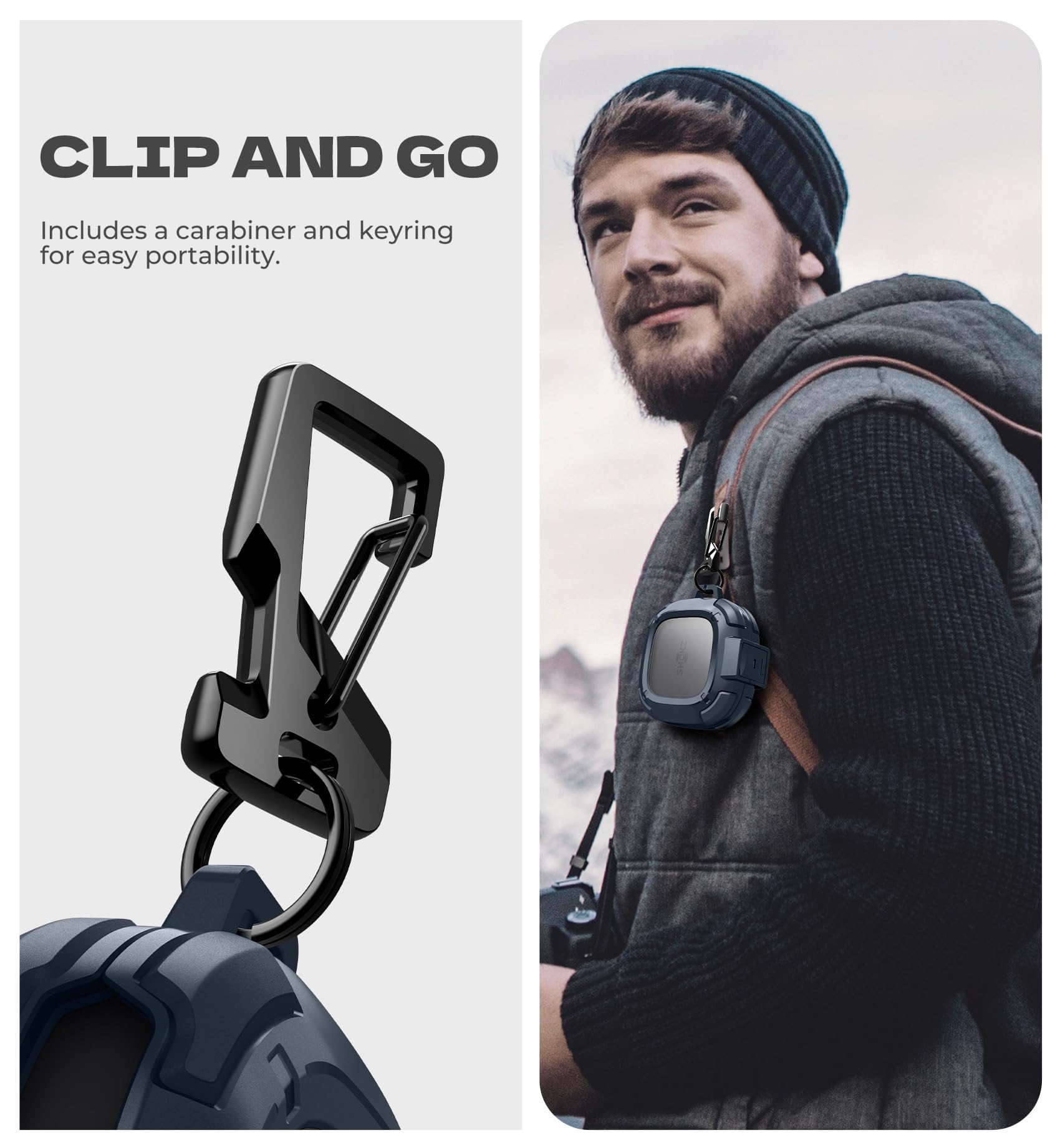 Amazon | Dexnor Shokz OpenFit 2 ケース 落下防止ロック 耐衝撃 堅牢