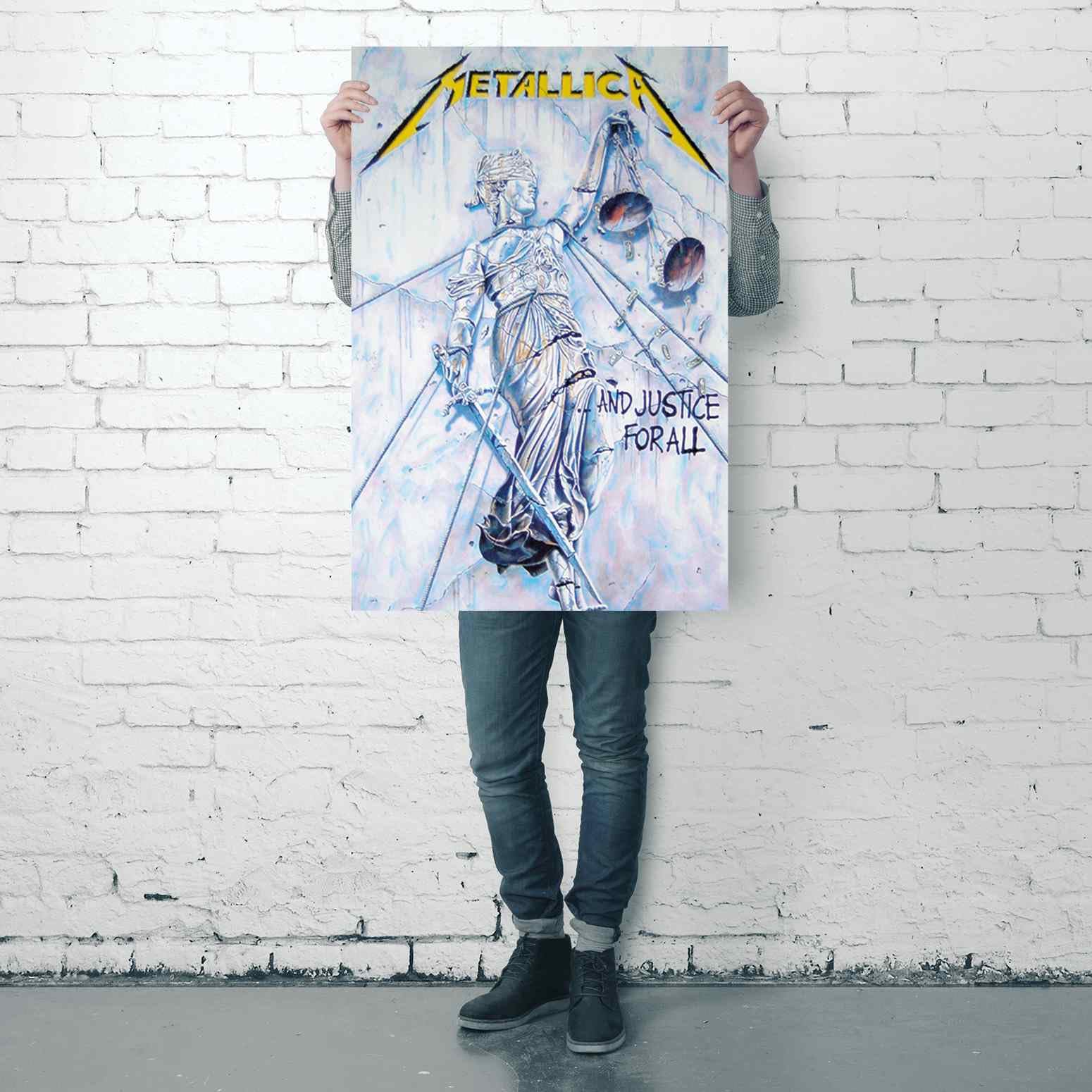 Pyramid | Plakat z Metallicą | ...I sprawiedliwość dla wszystkich Motyw okładki | Plakat z zespołem 61 x 91,5 cm