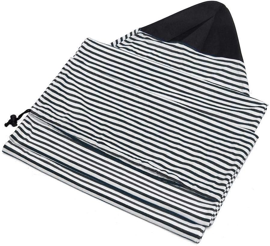 Inflatable Paddle Boards Surfboard Cover Protective Surf Board Socks Quick-Dry Snowboard Storage Bag Case for Surfing Sports Accessories Vacation Must Haves (Color : Black)